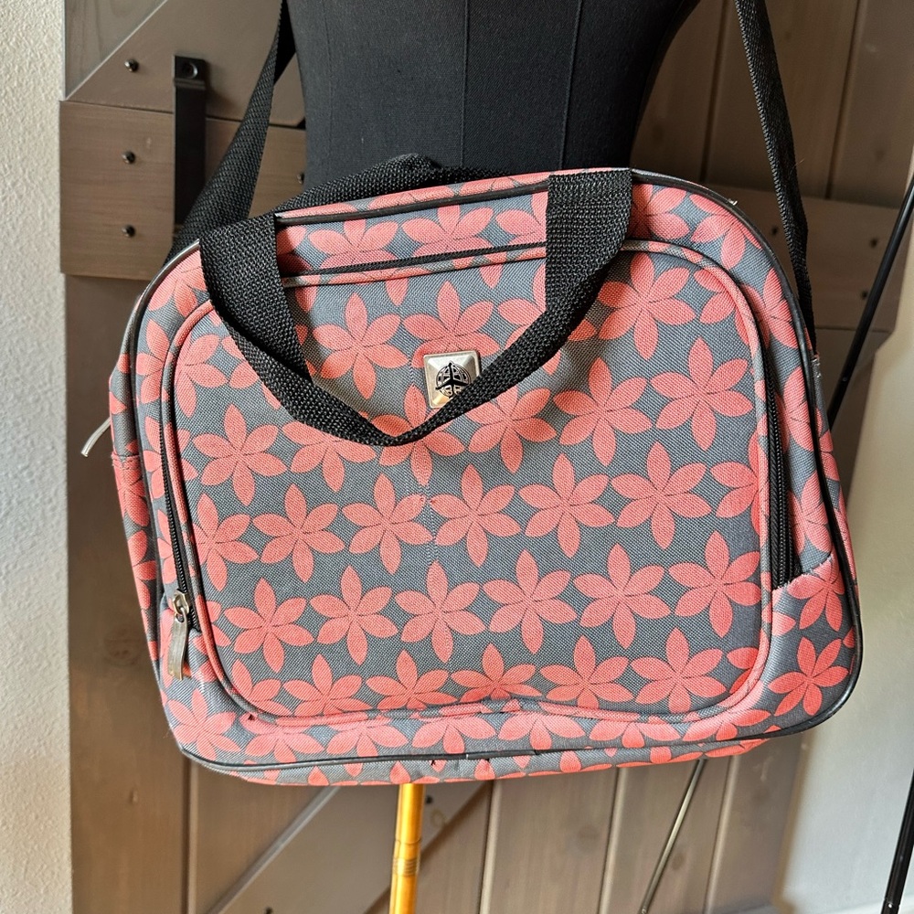 Skyline Mod Floral Carry On Travel Bag - EUC - Picture 2 of 11